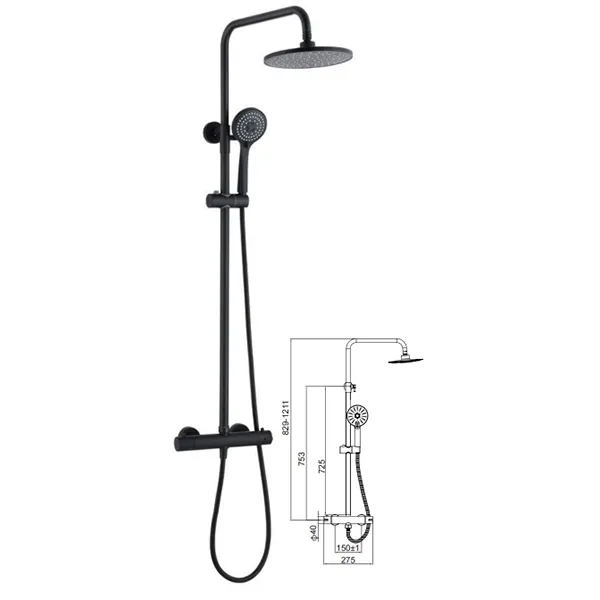 Thermostatic Mixer Shower AB-T2015